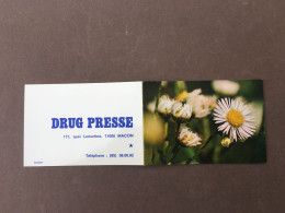 Petit Calendrier / Drug Presse / Commerce / 1981 / Macon / 71 - Formato Piccolo : 1981-90