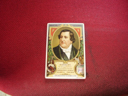 Original Old Card Chromo Liebig S 374 Compositeur Célèbre Rossini - Liebig