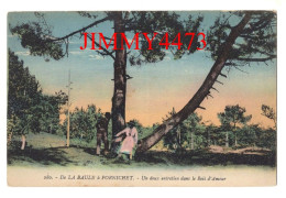 CPA - De LA BAULE à PORNICHET - Un Doux Entretien Dans Le Bois D'Amour - N° 280 - Edit. J. Nozais Nantes - La Baule-Escoublac