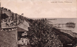 ROYAUME-UNI - Angleterre - Folkestone - Leas And Shelter - Carte Postale Ancienne - Folkestone