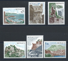 Monaco N°986/91** (MNH) 1974 - Sites Et Monuments - Ungebraucht