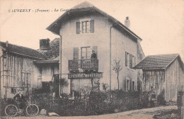 SAUVERNY (Ain) - Le Centre - Epicerie-Mercerie, Facteur - Ecrit 1929 (2 Scans) - Sin Clasificación