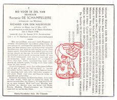 DP Romanie De Schampeleire ° Mater Oudenaarde 1875 † Sint-Maria-Horebeke 1948 Van Den Haesevelde Temmerman Botteldoorn - Andachtsbilder
