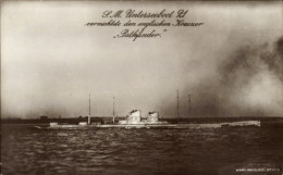 CPA Deutsches Unterseeboot, U-Boot SM U 21, Kaiserliche Marine - Other & Unclassified