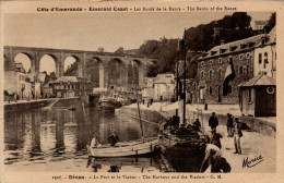 22 , Cpa  DINAN , 1926 , Le Port Et Le Viaduc  (14860.V24) - Dinan