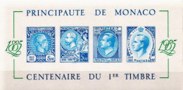 Monaco MNH Imperforated Minisheet - Stamps On Stamps