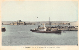 Jersey - Arrival Of The English Steamer From France - Publ. Unknwon 1 - Other & Unclassified