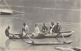 Sri Lanka - Ferry Boat Lewella - Publ. The Colombo Apothecaries  - Sri Lanka (Ceylon)