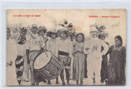 Polynésie - BORABORA - Groupe D'indigènes - CARTE LÉGÈREMENT DÉCOLLÉE - Ed. Inconnu  - Polynésie Française