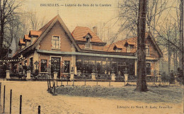 BRUXELLES - Laiterie Du Bois De La Cambre - Ed. Librairie Du Nord P. Kats Carte Toilée Couleur - Bossen, Parken, Tuinen