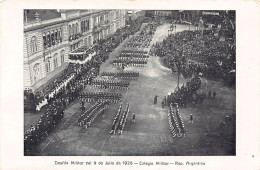 Argentina - BUENOS AIRES - Desfile Militar Del 9 De Julio De 1928 - Colegio Militar - Ed. Talleres Peuser - Argentinien