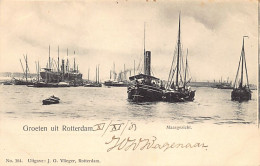 ROTTERDAM (ZH) Maasgezicht - Uitg. J.G. Vlieger 384 - Rotterdam