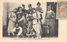 La Réunion - SAINT-DENIS - Personnages De Boccace Au Théâtre De St-Denis - Ed. Cliché E. C. - Série D . - Saint Denis