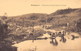 Madagascar - Pays De L'Or - Exploitation Aurifère, Travail à La Batée - Ed. Ets. Lavigne  - Madagascar