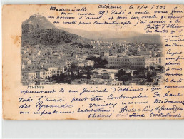 Greece - ATHENS - Bird's Eye View - Publ. Unknown  - Grèce