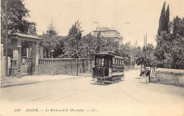 ALGER - Le Boulevard De Mustapha - Tramway 19 - Ed. LL Lévy 343 - Algeri