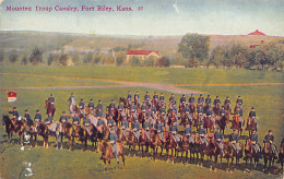 FORT RILEY (KS) Mounted Troup Cavalry - Otros & Sin Clasificación