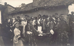 Macedonia - Dance Of Gypsy Tzigane Women - REAL PHOTO - Macédoine Du Nord