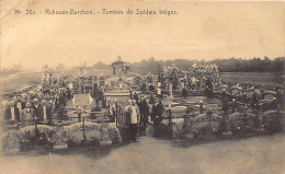 RABOSÉE BARCHON (Liège) Tombes De Soldats Belges - Ed. F. Célis 26c - Andere & Zonder Classificatie
