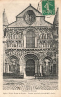 FRANCE - Poitiers - Eglise Notre-Dame La Grande - Façade Principale Ouest XIIe Siècle - Carte Postale Ancienne - Poitiers