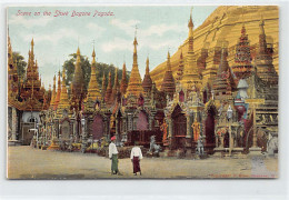 MYANMAR Burma - RANGOON Yangon - Scene On The Shwedagon Pagoda - Publ. Unknown  - Myanmar (Birma)