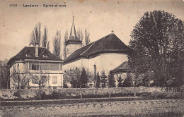 Suisse - Le Landeron (NE) - Eglise Et Cure - Ed. Phototypie Co 10718 - Le Landeron