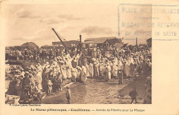 Saudi Arabia - Arrival Of Pilgrims From Mecca In Casablanca Harbour, Morocco - Publ. P. Grébert - Arabia Saudita