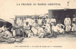 La France Au Maroc Oriental - SAFSAFAT - Camp Du 9ème Régiment De Tirailleurs Algériens - Ed. N. Boumendil (Taourit) 126 - Other & Unclassified