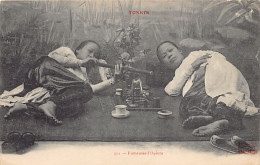 Viet-Nam - TONKIN - Fumeuses D'opium - Ed. Poujade De Ladevèze 211 - Viêt-Nam