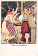 Bulgaria - World War One - German Soldier And Bulgarian Women At The Well - Bulgarije