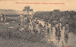 Congo Brazzaville - LOANGO - Les Enfants Au Bain - Ed. Mission Des Pères Du St-Esprit  - Sonstige & Ohne Zuordnung