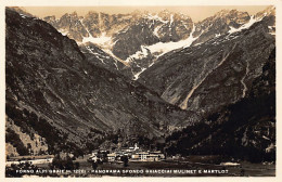 Italia - FORNO ALPI GRAIE (TO) Panorama Sfondo Ghiacciai Mulinet E Martlot - Andere & Zonder Classificatie