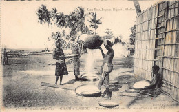 Côte D'Ivoire - GRAND-LAHOU - Transformation Du Manioc En Aliéké - Cliché G. Kanté - Ed. Jean Rose 7 - Côte-d'Ivoire