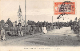 Sénégal - SAINT-LOUIS - Route De Sor - L'église - Ed. Inconnu  - Sénégal