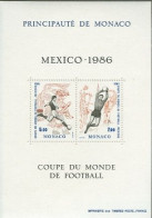 Monaco MNH Minisheet - 1986 – Mexiko