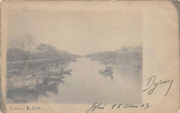 Viet-Nam - HUÉ - La Rivière Des Parfums - CARTE PHOTO Année 1903 - Ed. Inconnu  - Viêt-Nam