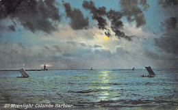 Sri Lanka - Moonlight Colombo Harbour - Publ. The Colombo Apothecaries Co. Ltd. 25 - Sri Lanka (Ceylon)