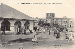 Sierra-Leone - FREETOWN - Big Market And Custom House - Publ. C.F.A.O. 9 - Sierra Leone