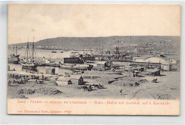 Azerbaijan - BAKU - The Harbour And A View Of The Cemeteries - Publ. Stengel & Co. (1905) 39219 - Azerbaïjan