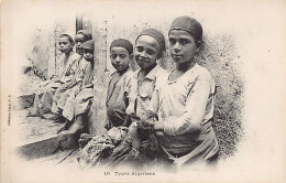 Algérie - Types Algériens - Groupe D'enfants - Ed. Collection Idéale P.S. 16 - Niños
