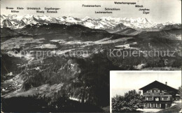 12319435 Hoernli Kulm Berggasthaus Wahrzeichen Des Toesstals Alpenpanorama Hoern - Otros & Sin Clasificación