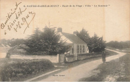 Notre Dame De Monts * Route De La Plage Et Villa LA SONVENIR ( SOUVENIR ? ) * Villageois - Sonstige & Ohne Zuordnung