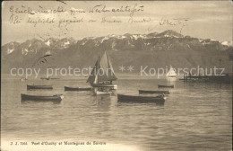 12318225 Ouchy Port Bateaux Lac Leman Montagnes De Savoie Ouchy - Autres & Non Classés