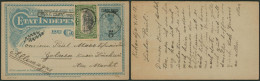 Congo Belge - EP Au Type N°31TT (SBEP) + N°54 Sur Surcharge "Boma Carte Incomplète" (Origine Kikondja 1913) > Allemagne - Entiers Postaux