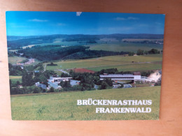 Brückenrasthaus Frankenwald - Rudolphstein - Kleberschaden Oben - Hof