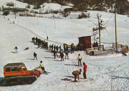 73) STATION AILLON LE JEUNE : Pistes Et Le Téléski - La Louvesc