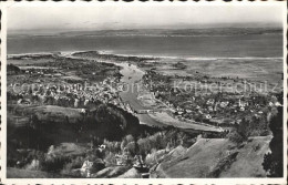 12316145 Walzenhausen AR Panorama Blick Von Kurhausterrasse Auf Rheineck Und Bod - Sonstige & Ohne Zuordnung