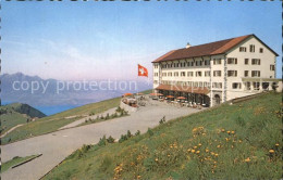 12316025 Rigi Kulm Berghotel Schweizer Flagge Pilatus Vierwaldstaettersee Rigi K - Autres & Non Classés