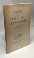 Guide De L'étudiant Germaniste - Ohne Zuordnung