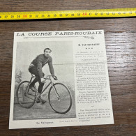 1908 PATI COURSE PARIS-ROUBAIX VAN HOUWAERT - Collezioni